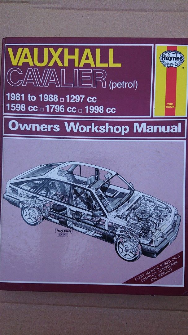 Vauxhall Cavalier (petrol) Owners workshop manual