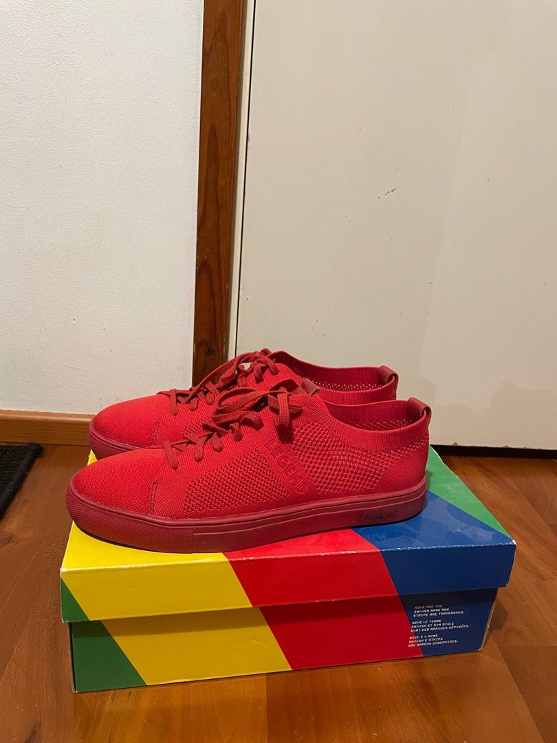 Punaiset Legend kengät koko 42