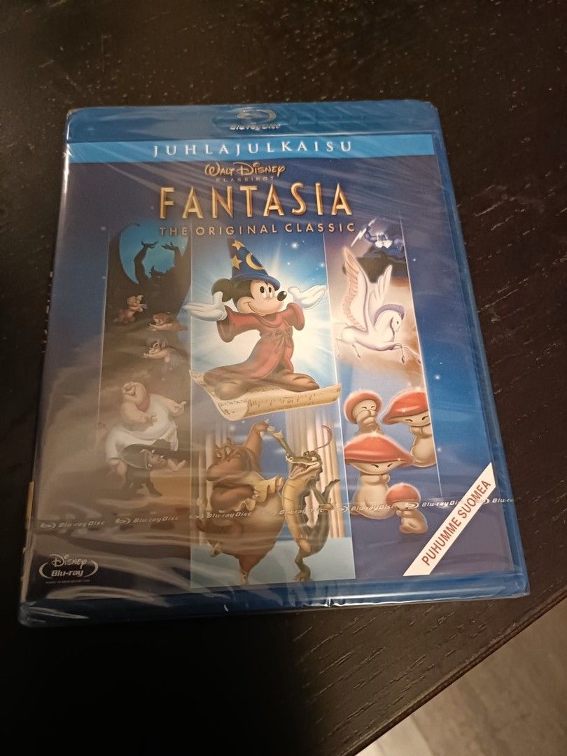 Disney klassikko Fantasia bluray