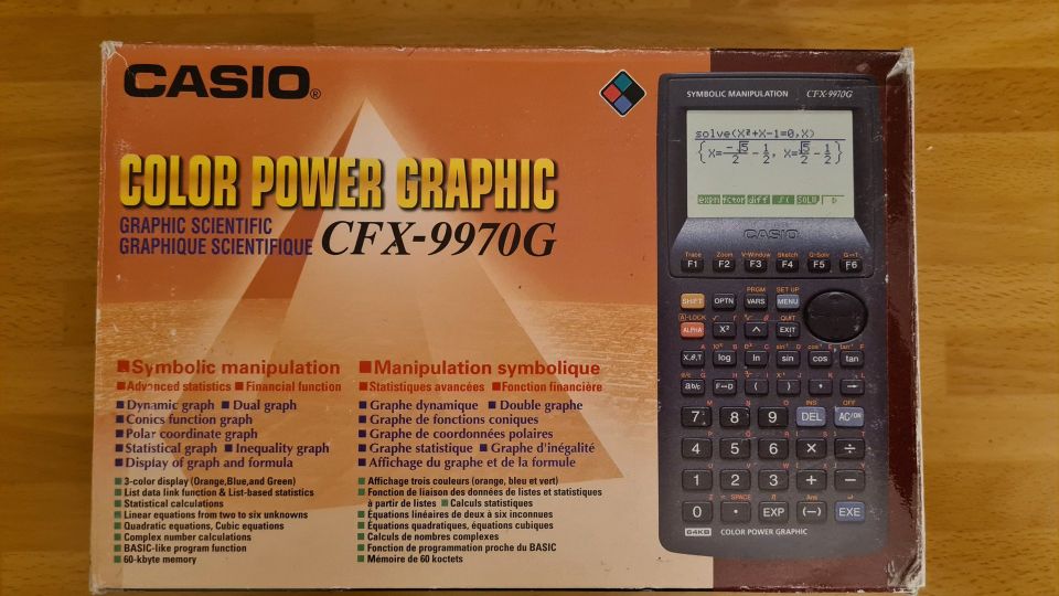 Casio CFX-9970G funktiolaskin