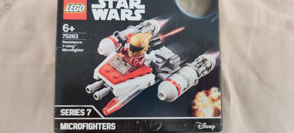 Lego 75263 Resistance Y-wing microfighter