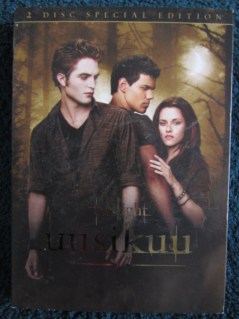 Twilight Uusikuu dvd (2) special edition