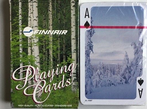 Finnair Metsä pelikortit