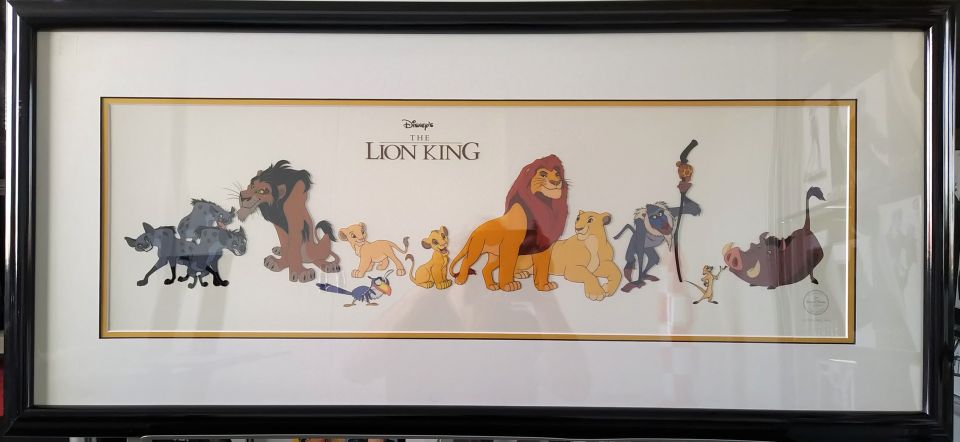 Lithograph 140 Disney Lion King