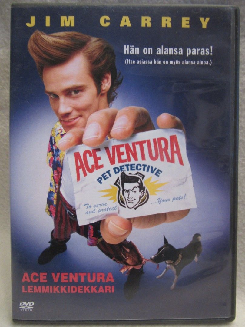 Ace Ventura lemmikkidekkari dvd