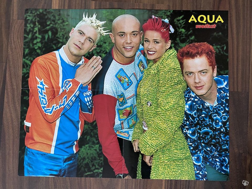 Aqua ja Westlife julisteet
