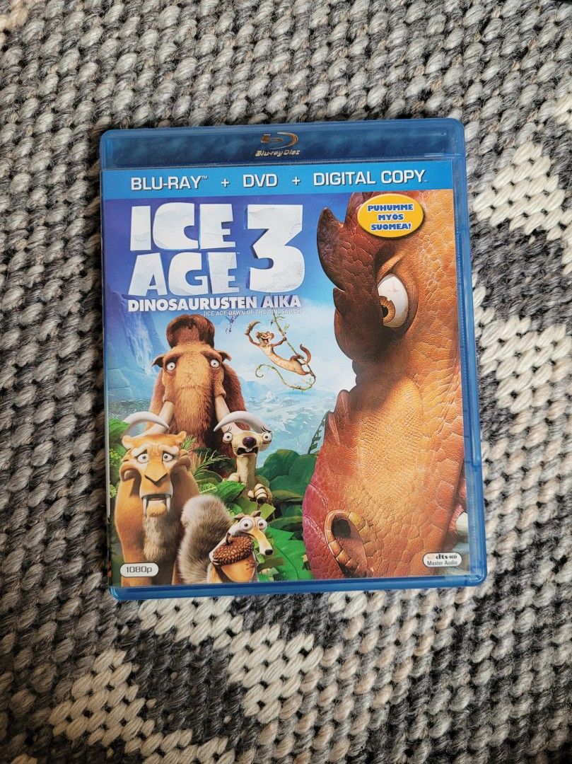 Ice age 3 dvd ja blu-ray