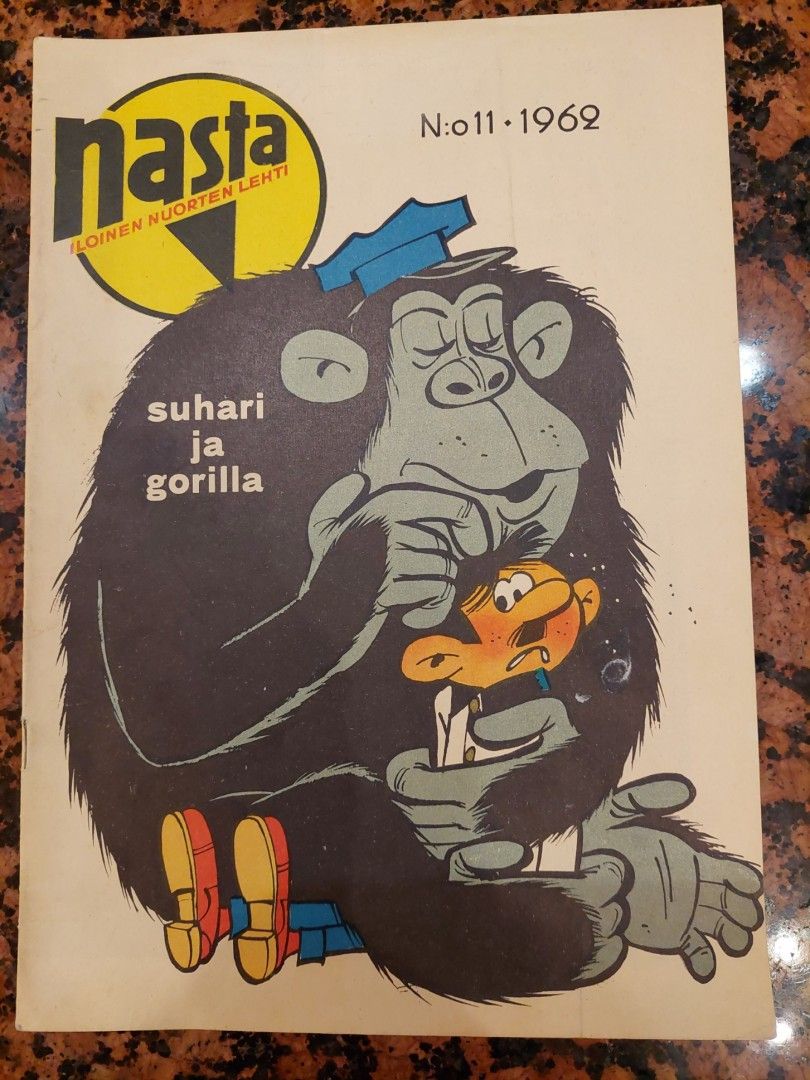 Nasta iloinen nuorten lehti Suhari ja gorilla numero 11 62