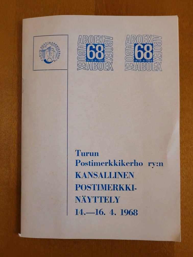 Turun postimerkkikerhon näyttely (vuodelta 1968)