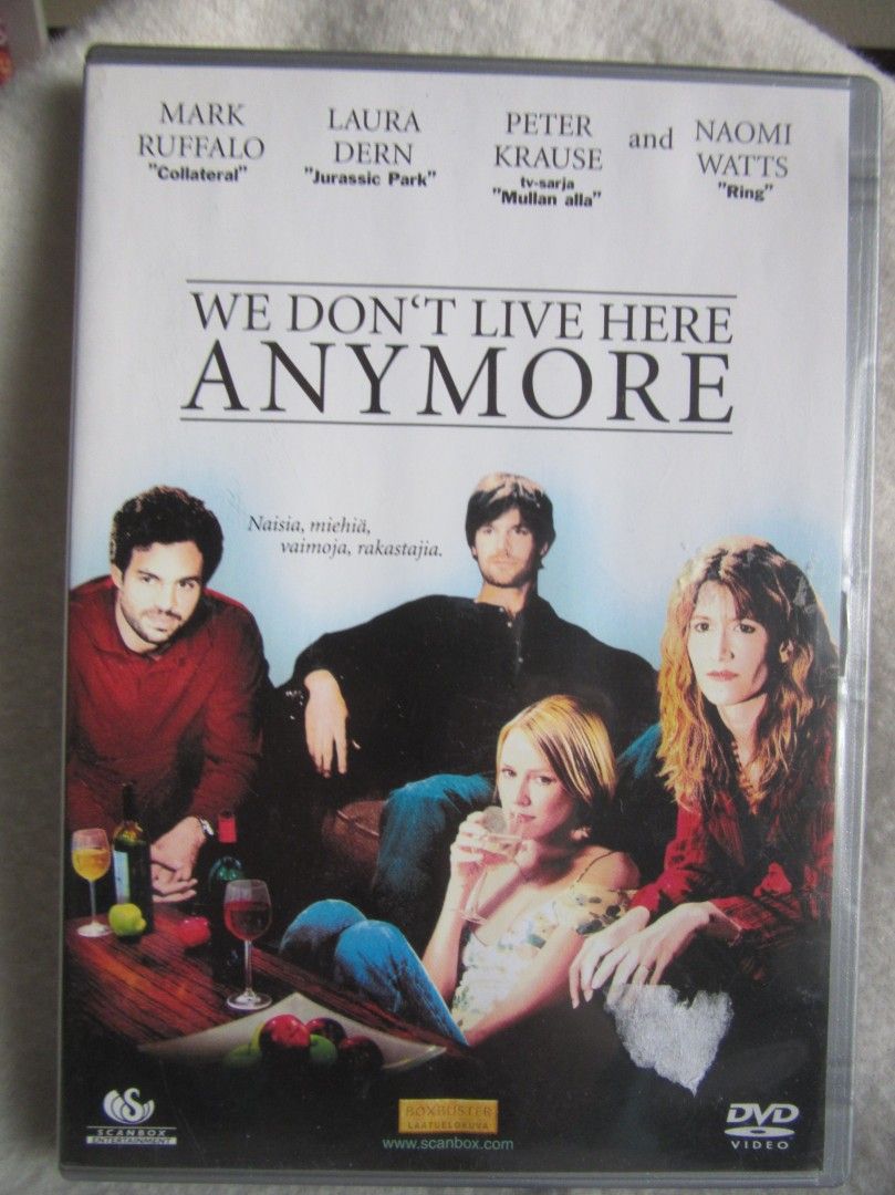 We dont live here anymore dvd