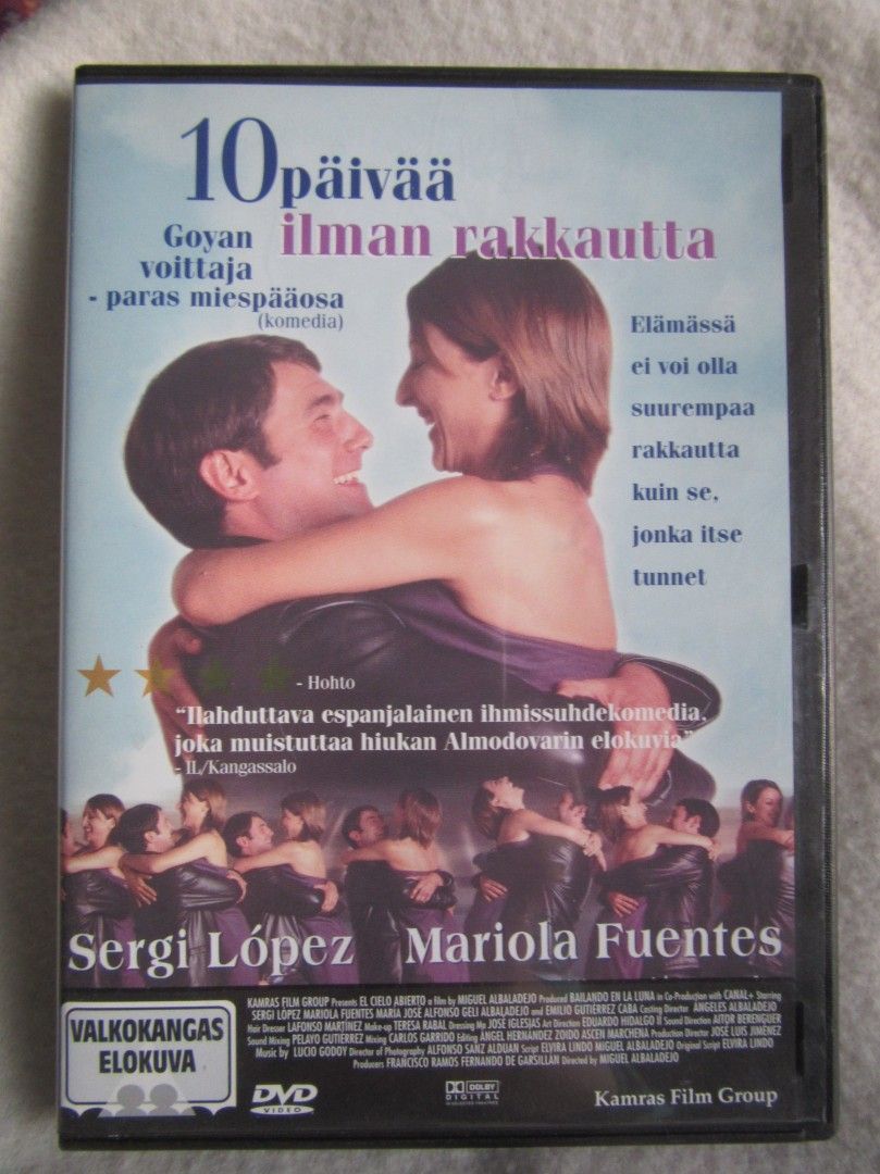 10 päivää ilman rakkautta dvd