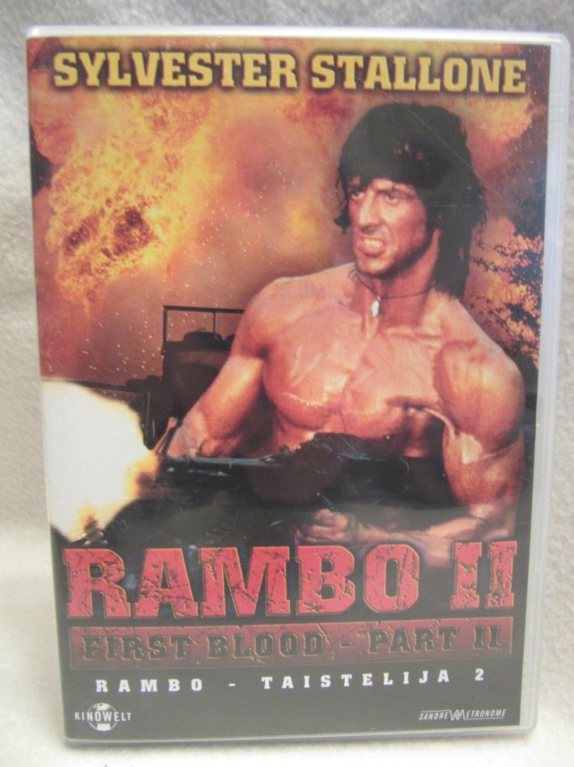 Rambo II dvd