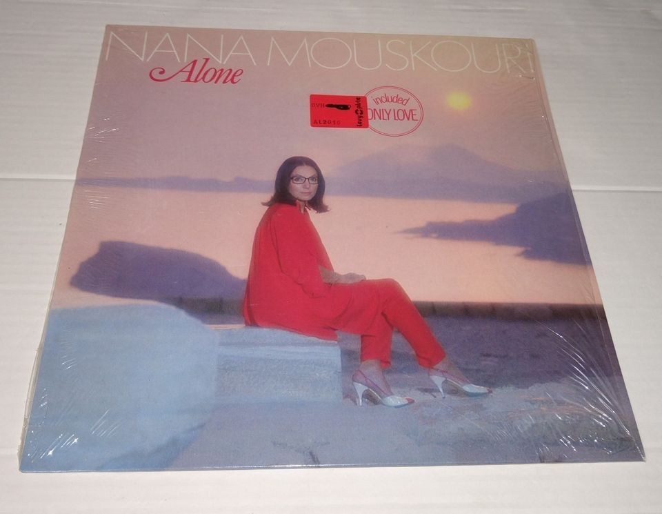 LP Nana Mouskouri Alone