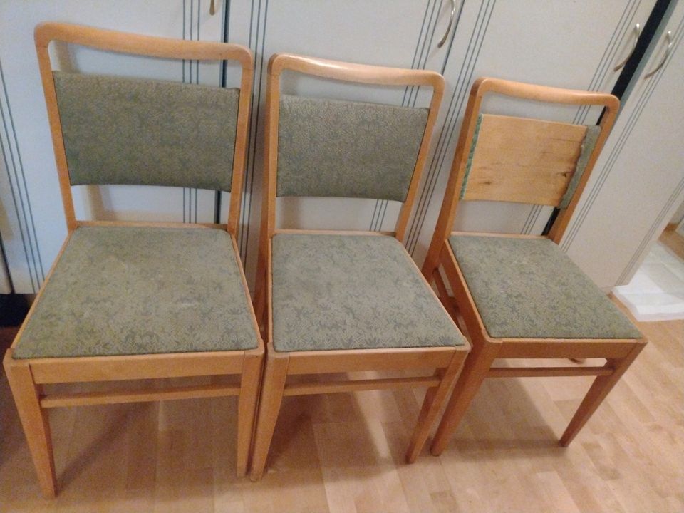 50-luvun tuoleja 3kpl
