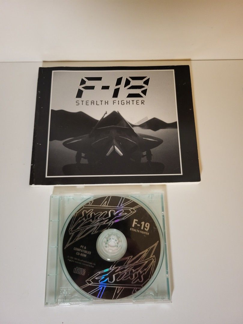 F-19 Stealth Fighter (PC CD-rom)