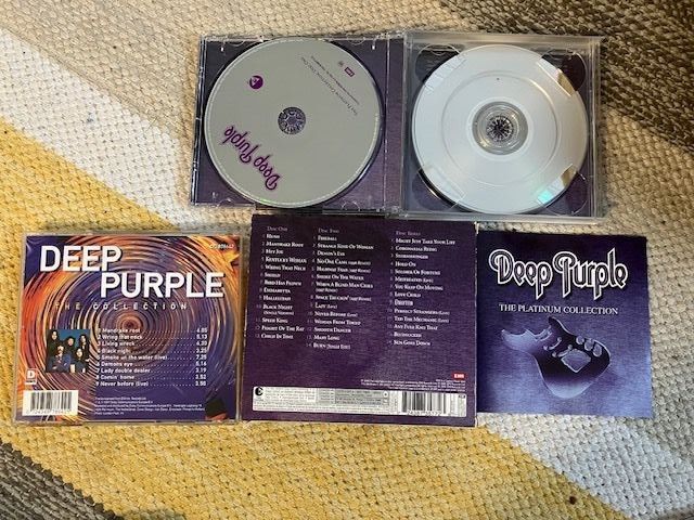 Deep Purple The Platinum Collection ja toinen kok