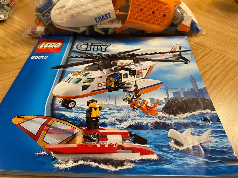 Lego city rannikkovartiosto helikopteri 60013