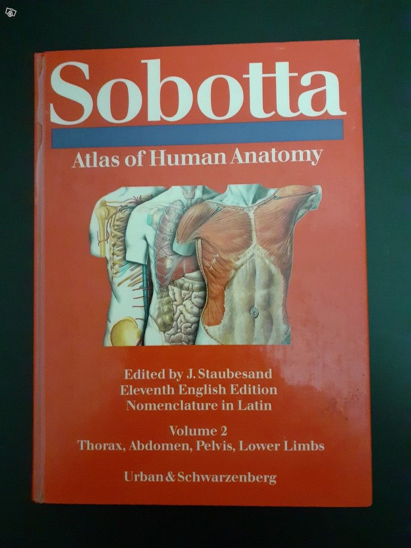 Ihmisen anatomia, Atlas of Human Anatomy sobotta