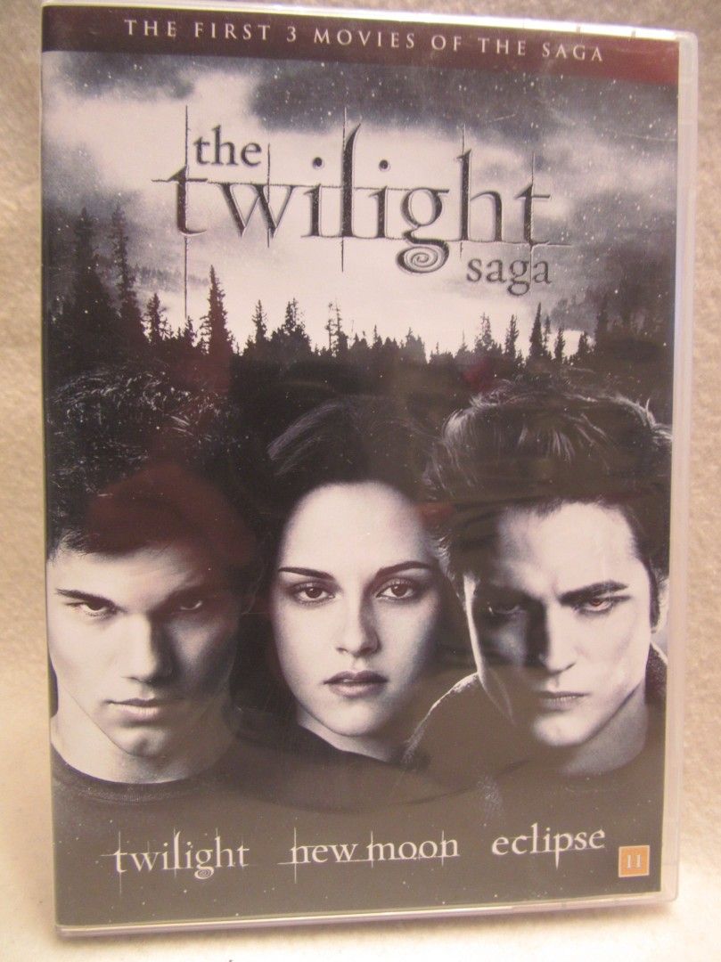 Twilight x3 dvd