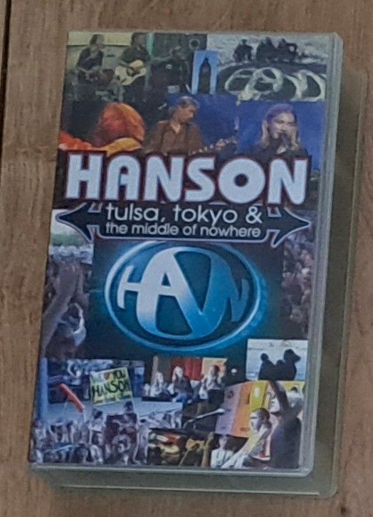 Hanson tulsa, tokyo & the middle of nowhere vhs