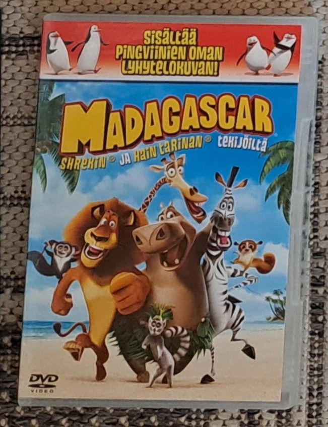 Madagascar dvd