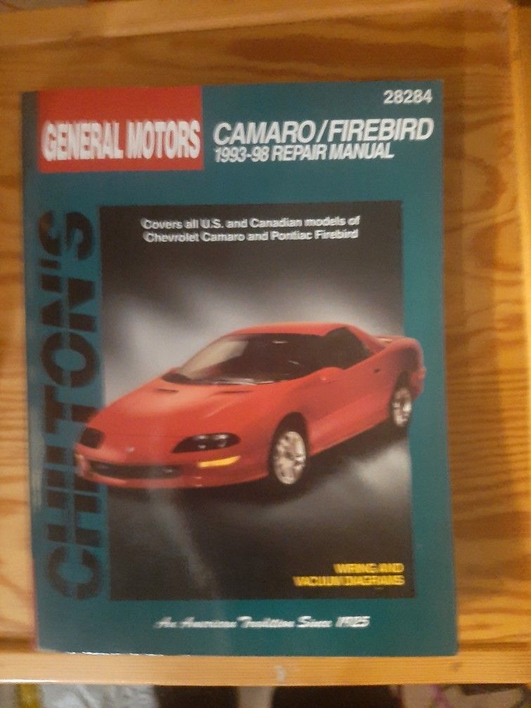 Camaro/Firebird 1993-98 Repair Manual