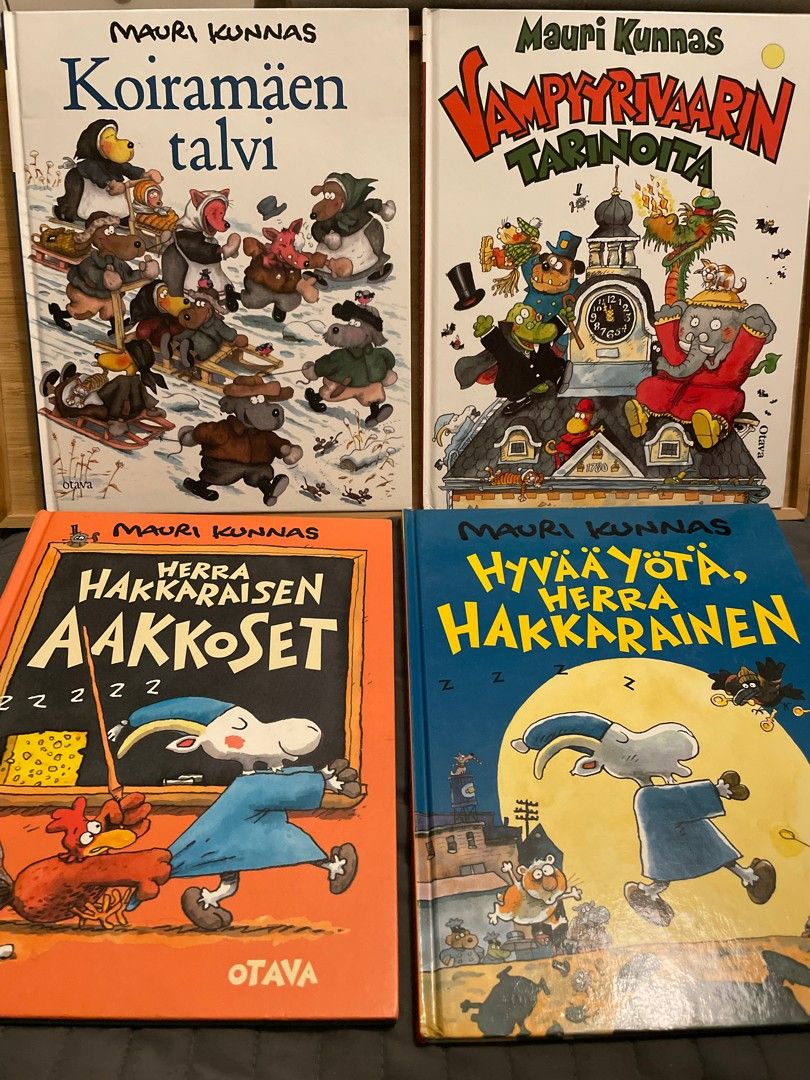 Mauri Kunnas kirjoja Koiramäki, Herra Hakkarainen