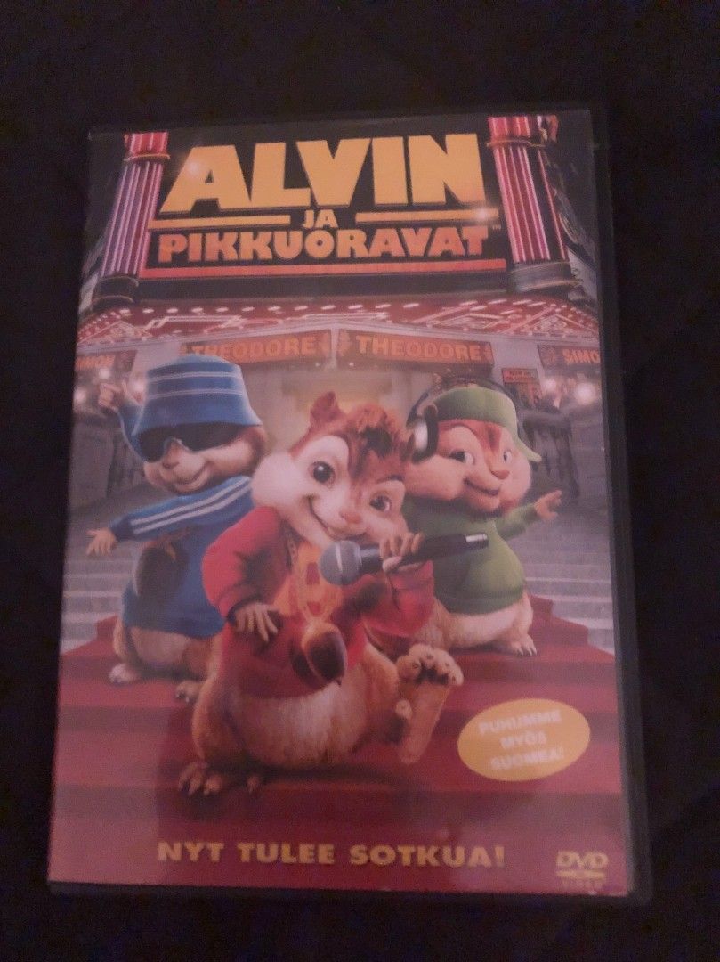 DVD Alvin ja pikkuoravat