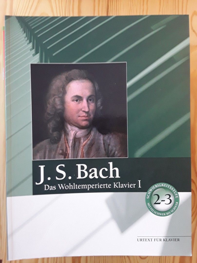 Nuotti: J.S.Bach: Das Wohltemperierte Klavier 1