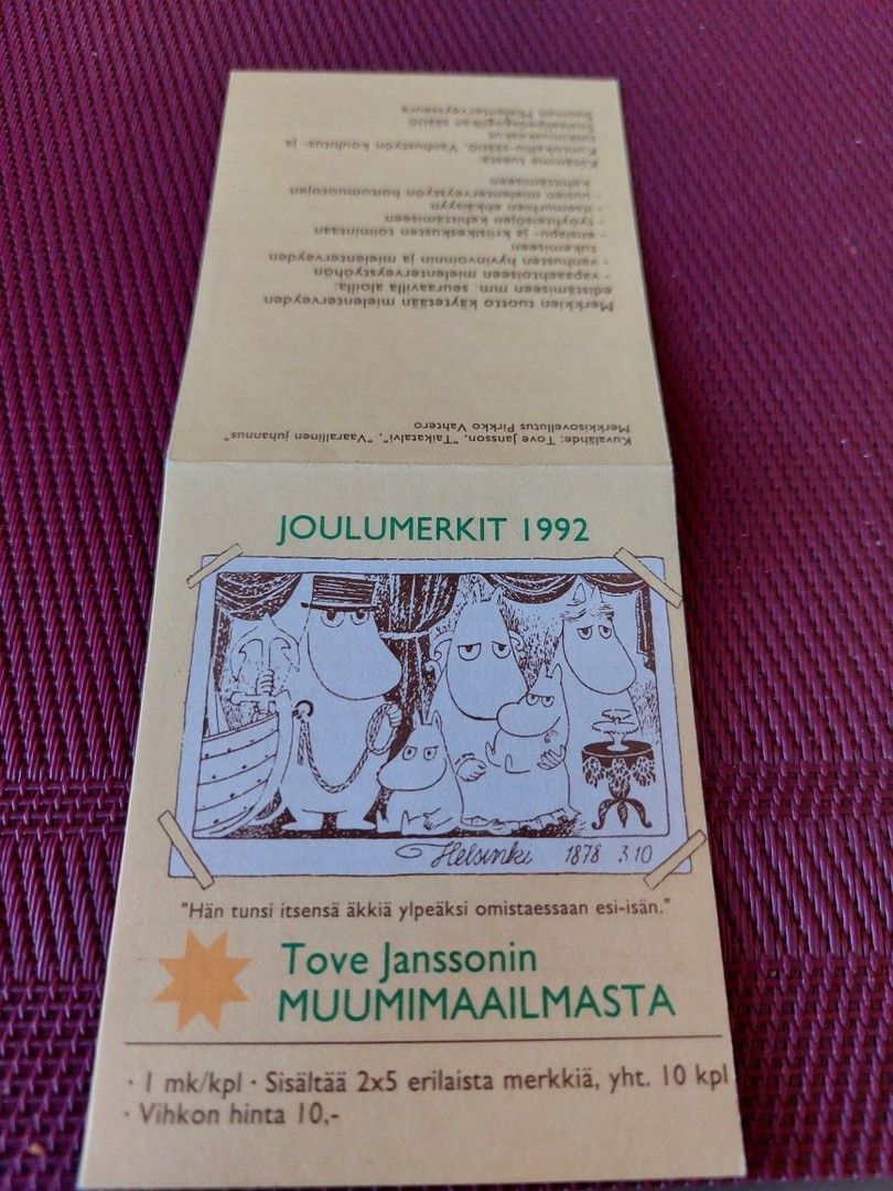 Joulumerkit 1992