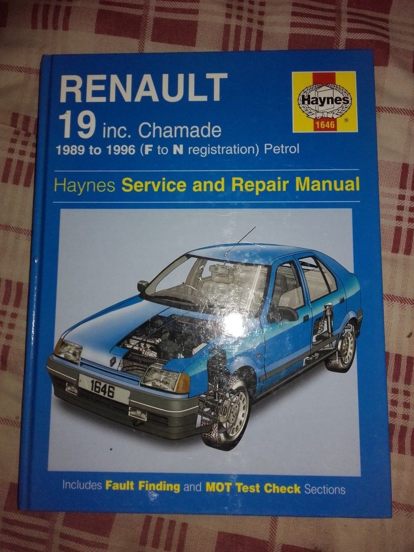 Renault 19 korjausopas