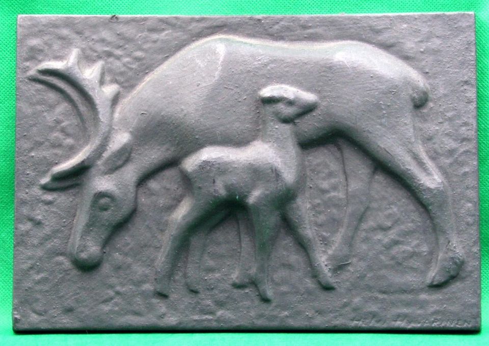 Valurauta reliefi Högfors