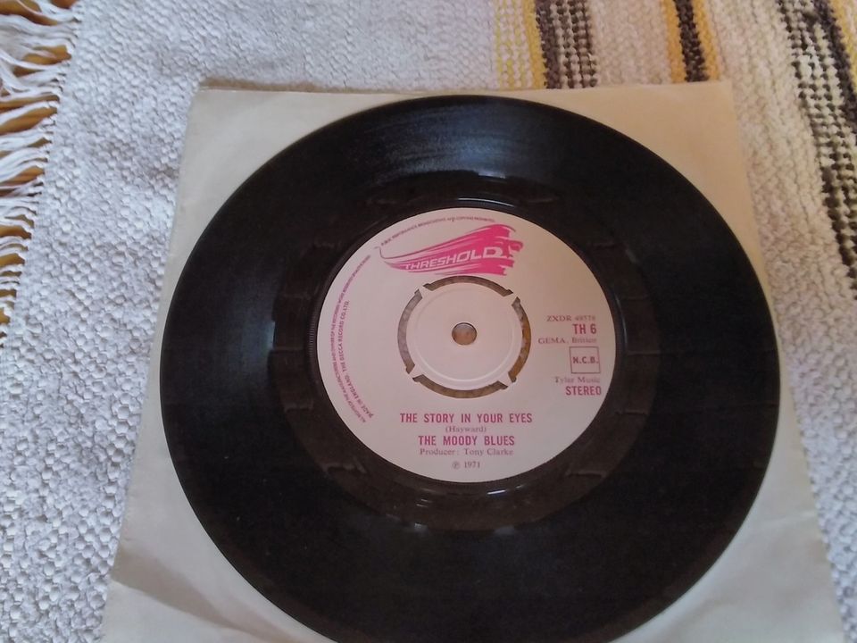 The Moody Blues 7" The story in your eyes