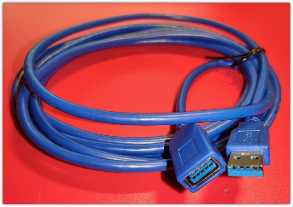 USB 3.0 - USB A jatkokaapeita 0,3/0,5/1,0/3,0m