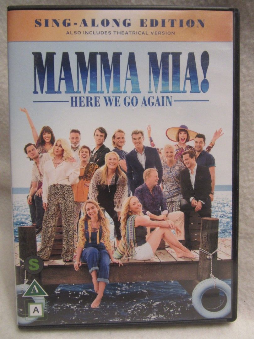 Mamma Mia Here We Go Again dvd