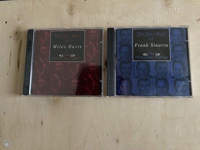 Miles Davis ja Frank Sinatra cd-levyt