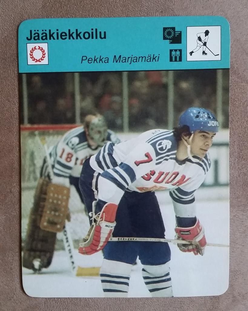 Jääkiekkokortti Pekka Marjamäki
