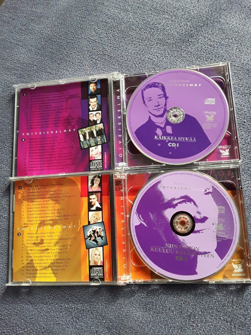 Toiveiskelmät CD
