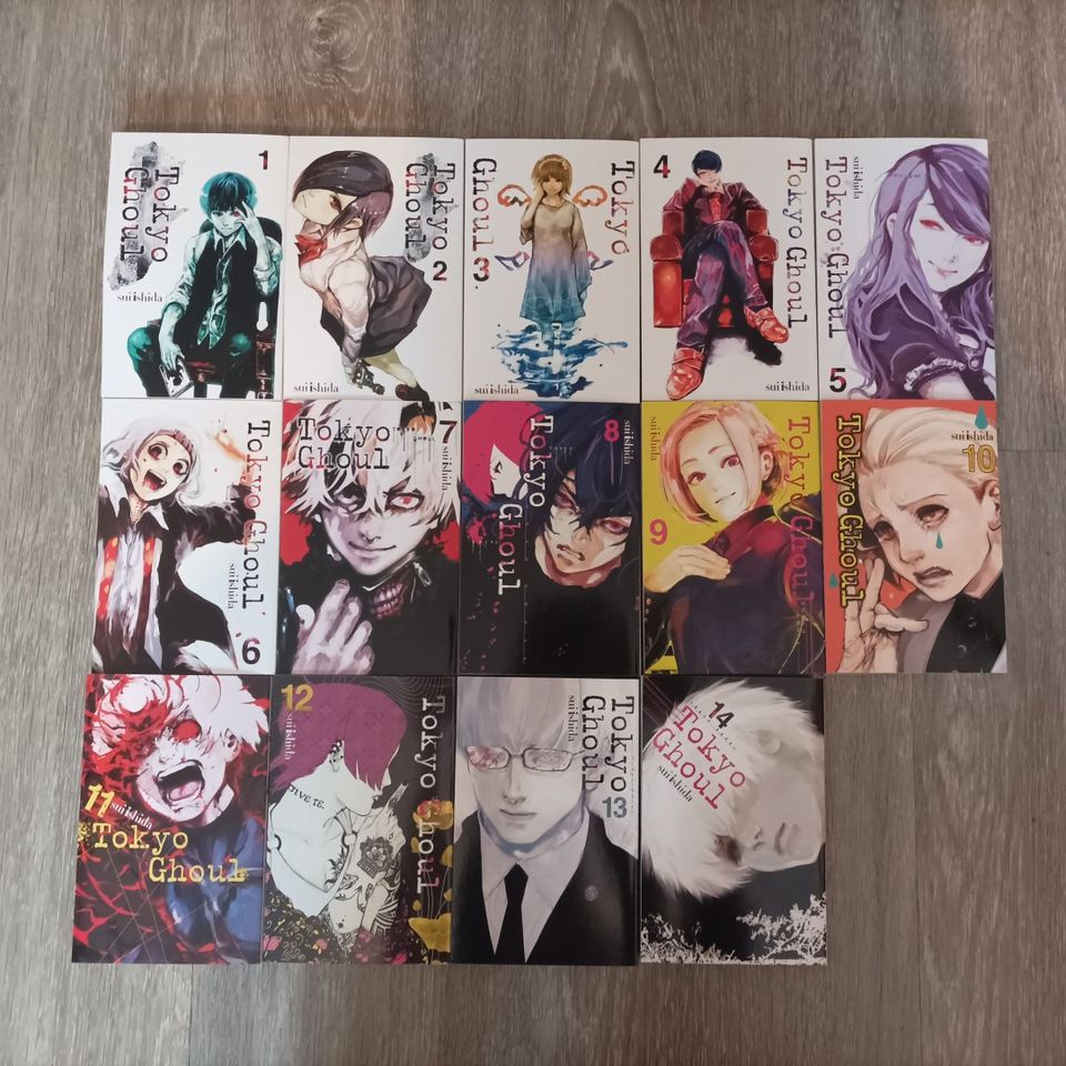 Tokyo Ghoul 1-14