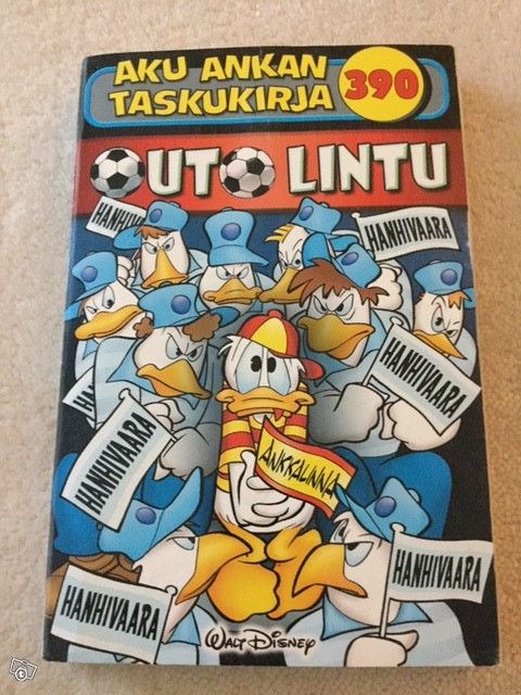 Aku Ankan taskukirja nr. 390 Outolintu