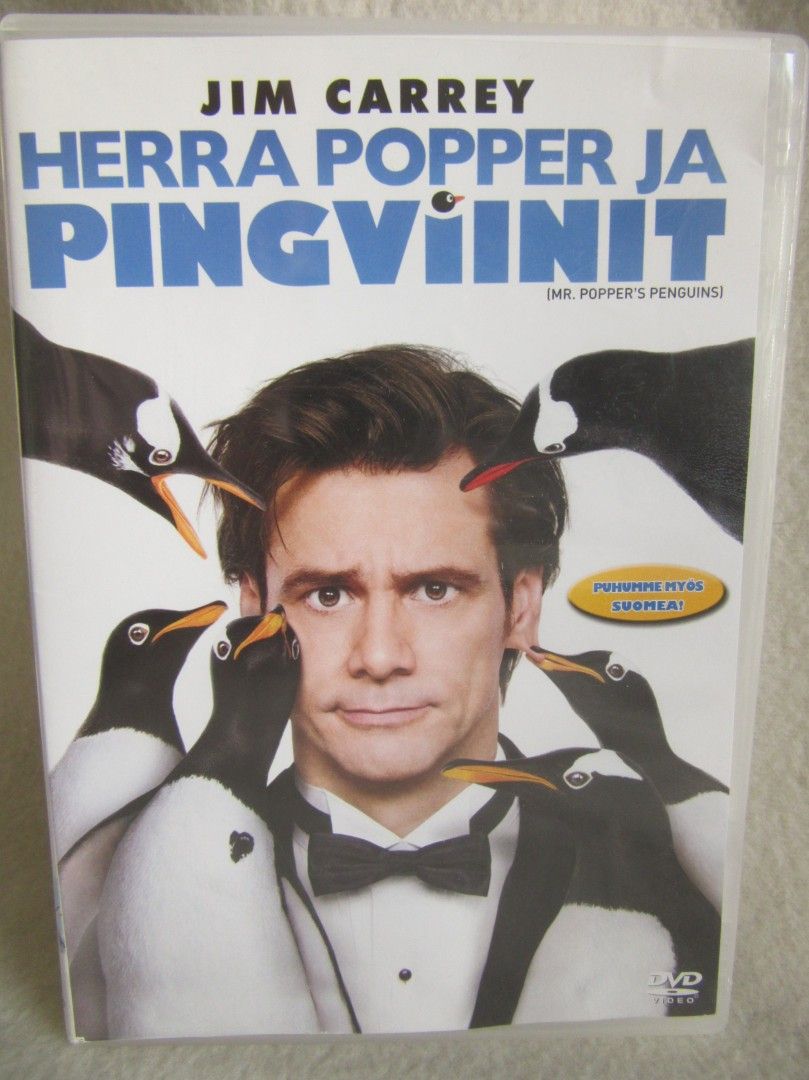 Herra Popper ja pingviinit dvd