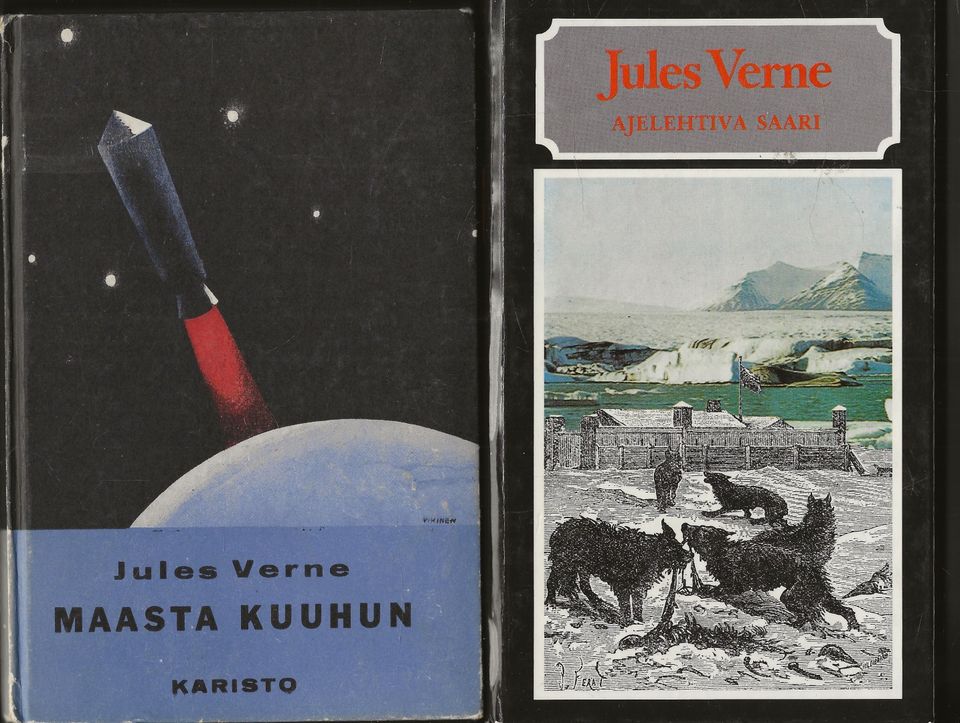 Jules Verne kokoelma - kuusi kirjaa