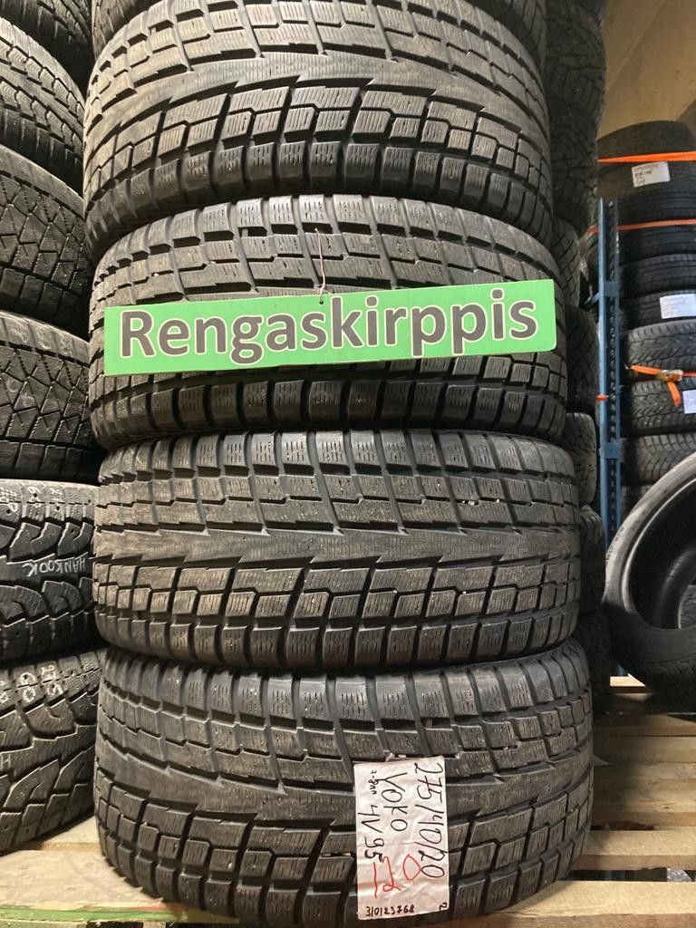 275/40R20 Yokohama käytetyt kitkarenkaat