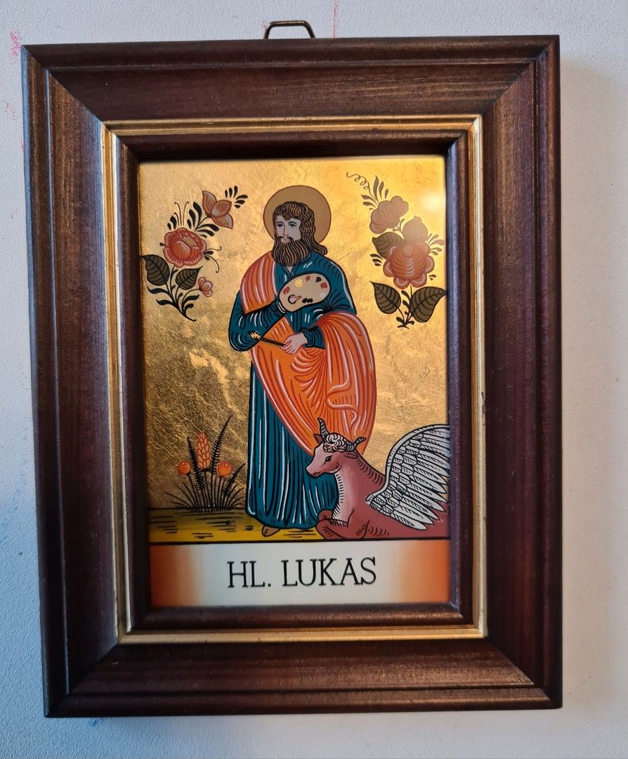 Pieni Luukas-ikonitaulu 13.5 x 11cm