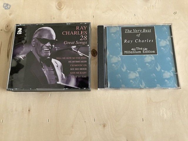 Ray Charles - 2 cd-levyä