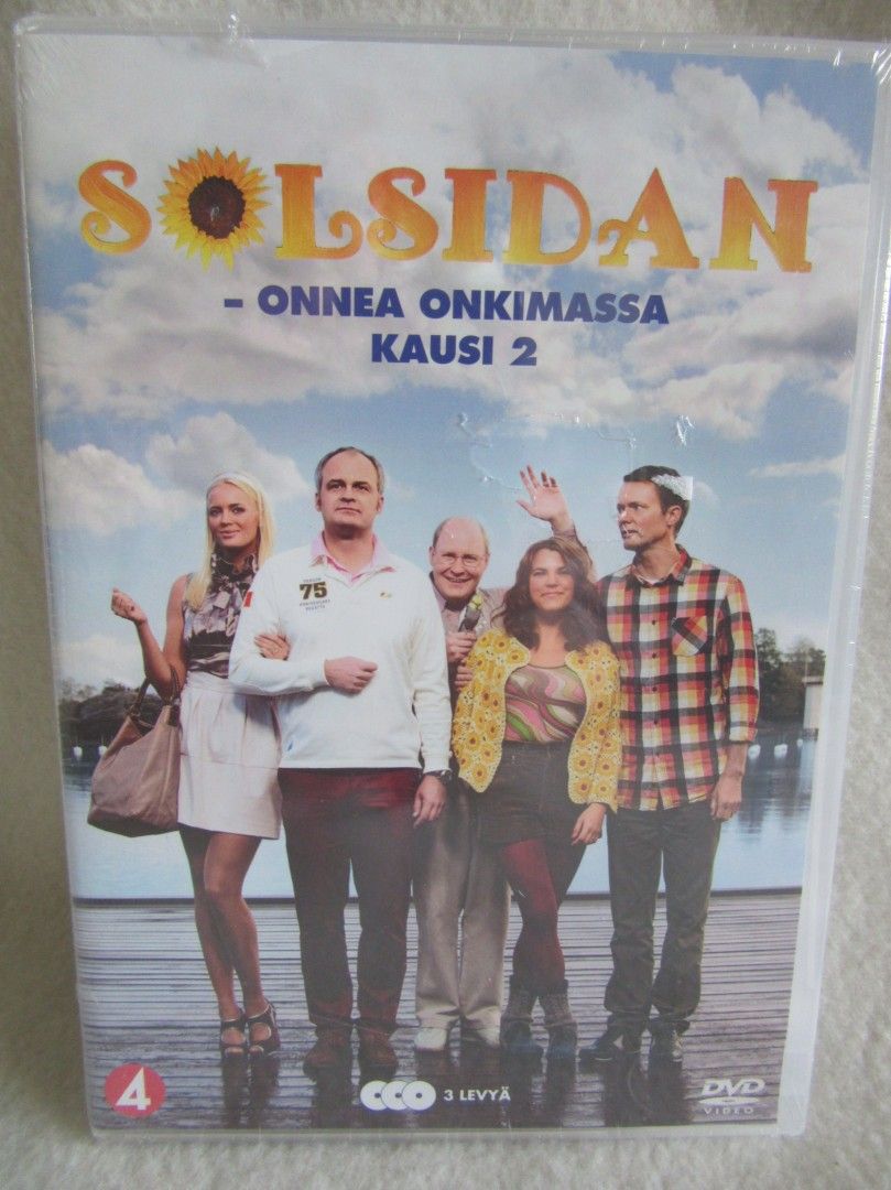 Solsidan kausi 2 dvd uusi