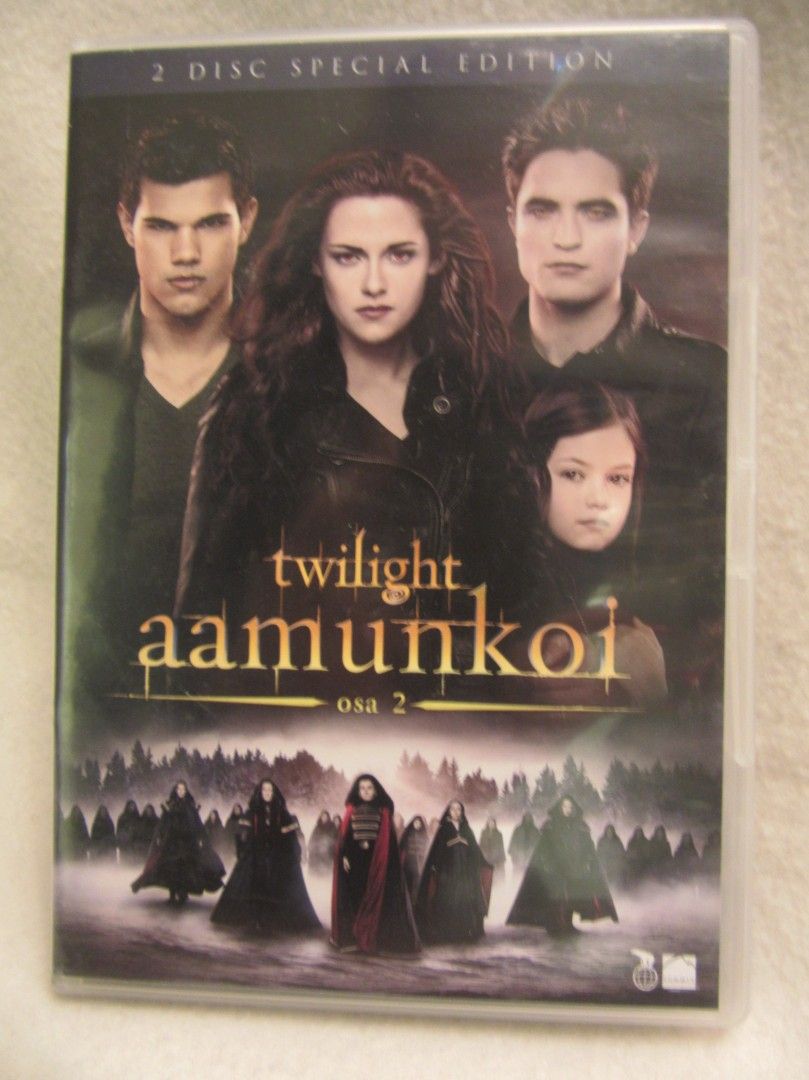Twilight Aamunkoi osa 2 dvd