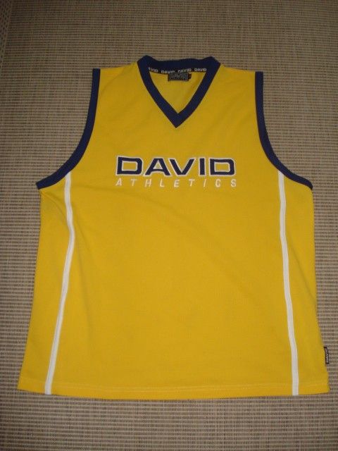 Keltainen David Athletics- treenipaita XL