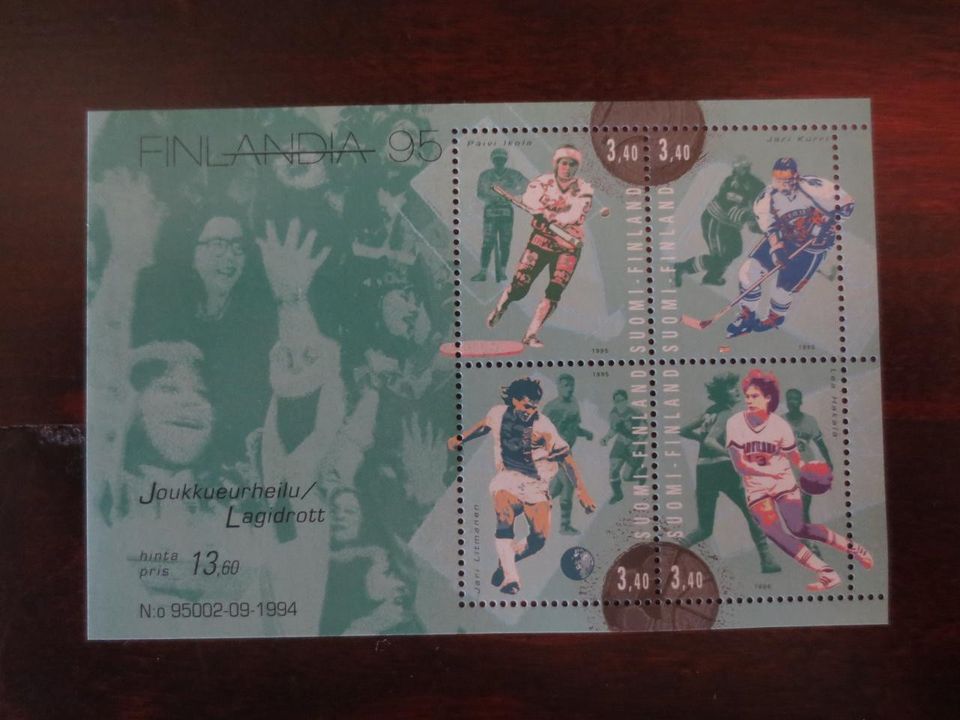 Finlandia 95 pienoisarkki 1995