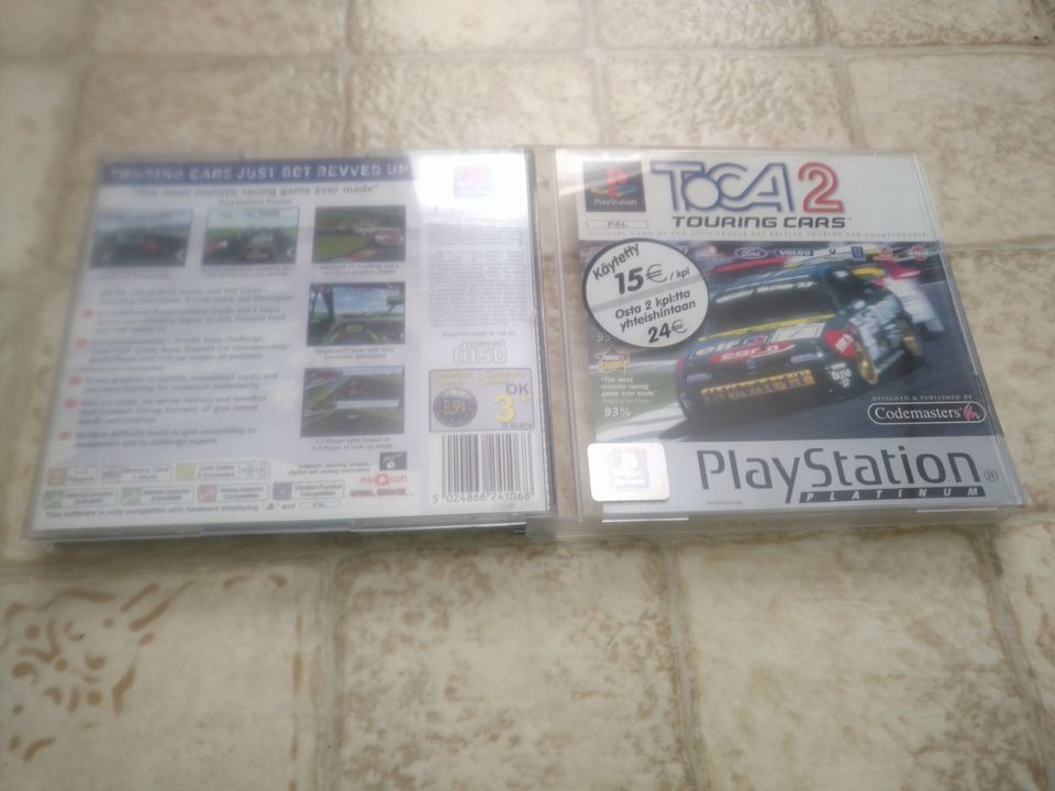 PS1 TOCA Touring Cars 2